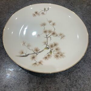 Wentworth fine china golden pine serving platter